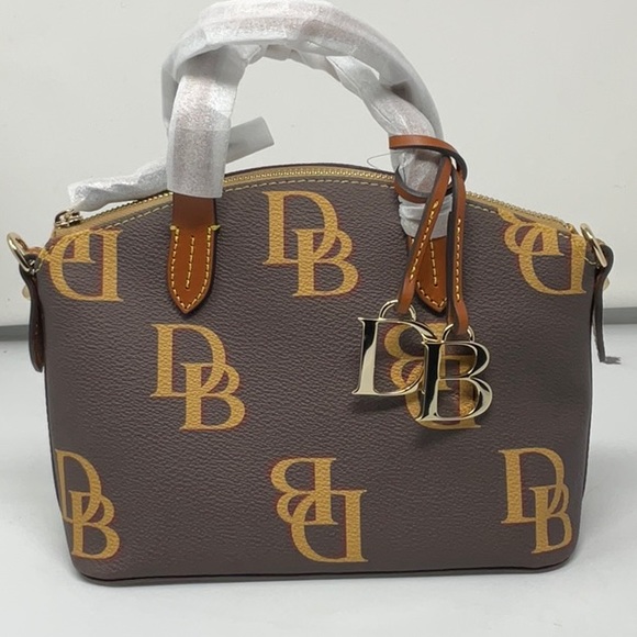 Dooney & Bourke Handbags - NWT Dooney and Bourke Brown Tmoro crossbody satchel